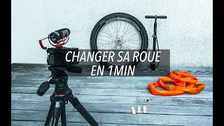 TUTO  CHANGER CHAMBRE ET PNEU EN 1MIN [upl. by Brewster]