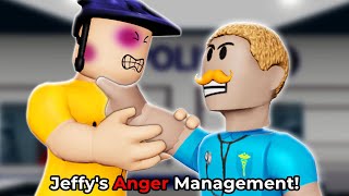 SML ROBLOX Jeffys Anger Management  ROBLOX Brookhaven 🏡RP  Funny Moments Roblox [upl. by Mackey]