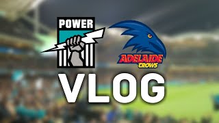 Port Adelaide Vs Adelaide  Showdown 44 VLOG [upl. by Tymes]