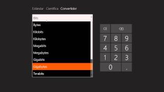 Calculadora Windows 8 [upl. by Einnel]