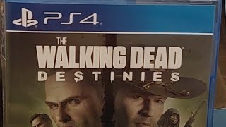 The Walking Dead Destinies PS4 Unboxing [upl. by Gaspard]