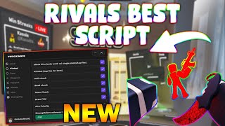 NEW RIVALS Script PASTEBIN 2024AUTOFARM AIMBOT ESP KILLAURA [upl. by Latrina]