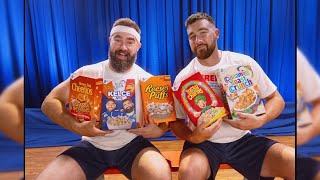 Kelce brothers partner with General Mills to create cereal mix limitededition collectible boxes [upl. by Hsetim]