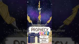 PROPHECY DANIEL EXPLAINS THE KINGS DREAM · BIBLE STORIES FOR CHILDREN KIDS · ANIMATED BIBLEshorts [upl. by Mcgean832]