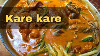 Kare kare  filipino food [upl. by Anikat]