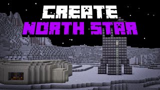 100 ДНЕЙ ВЫЖИВАНИЯ CREATE NORTH STAR MINECRAFT [upl. by Arres943]