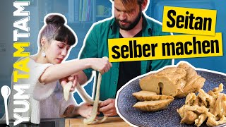 Seitan aus Mehl selber machen  yumtamtam [upl. by Mersey]