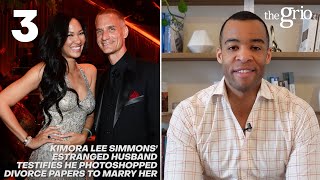 Kimora Lee Simmons’ Husband Testifies He Photoshopped Divorce Papers to Marry Her  Grio Top 3 [upl. by Danete838]