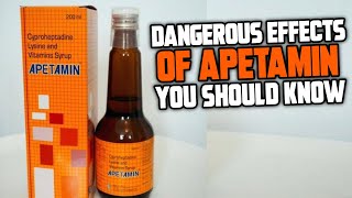 Dangerous Effects of Apetamin You Should Know  The Truth About Apetamin 2022 Apetamin Side Effects [upl. by Jobye]