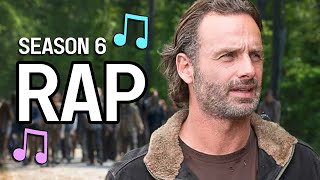 Season 6 in 30 Seconds  The Walking Dead Rap [upl. by Yr]