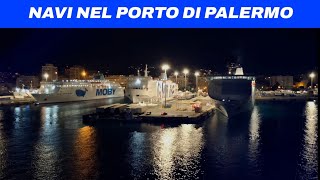 Navi nel porto di Palermo [upl. by Beth]