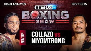 Oscar Collazo vs Thammanoon Niyomtrong  Boxing Expert Predictions Boxing Picks amp Best Bets [upl. by Groscr]