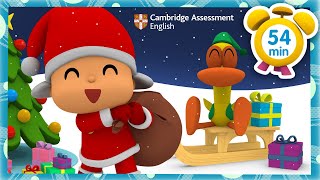 ☃️POCOYO ITALIANOIMPARA LINGLESE con CambridgeWhite Christmas 54 minCARTONI ANIMATI per bambini [upl. by Tnahsarp766]