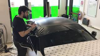 BMW i8 tetto carbonio Car Wrapping [upl. by Nefen310]