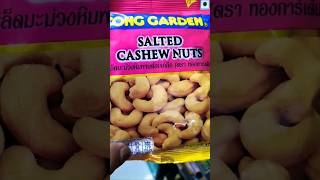 Salted Cashew Nuts shortvideo yummyfood peanuts nicetaste nicesounds trendingshorts [upl. by Aenahs]