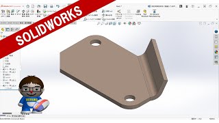 SOLIDWORKSCSWA練習問題SectionDProblem1 [upl. by Adnirb]