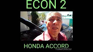 ECONOMIZADORES DE GASOLINA PARA TU AUTO MX ECON 2 EN HONDA ACCORD [upl. by Segalman]