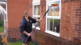 Xline Evo Pocket Water Fed Pole for professional window cleaning [upl. by Bilat]