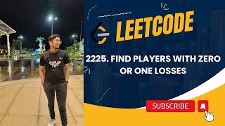 2225 Find Players With Zero or One Losses  Leetcode  January Daily Challenge 2024 [upl. by Haeluj808]