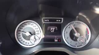 MercedesBenz A200 AMGLINE 2015 156 HP Acceleration [upl. by Abihsat]