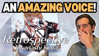 First Time Hearing quotRetrospectivequot  Takanashi Kiara  REACTION [upl. by Ahen69]