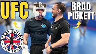 What PROFESSIONAL MMA sparring looks like with Brad Pickett [upl. by Nylsirhc]