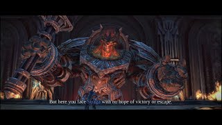 Straga Round 2 Boss Fight Apocalyptic  Darksiders Warmastered Gameplay [upl. by Atinahc]