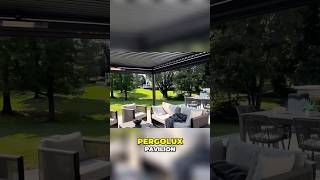 Backyard with Pergolux Pergola looks sweet [upl. by Ervin99]