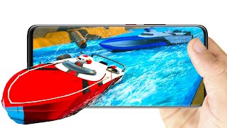 Water Boat Racing Simulator 3D  Android Gameplay  Best Water Boat Speed Racing Game [upl. by Sreip116]