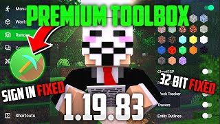 Premium Toolbox For Minecraft PE 11983  32 BIT FIXED  Infinite Toolbox For 11983 [upl. by Riannon137]