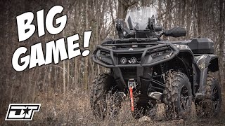 Can Am Outlander Pro HD7 Hunting Edition detailed ATV Overview [upl. by Jemena]