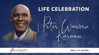 Life Celebration of Peter Waweru Karanu [upl. by Reinaldos]