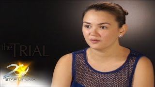 The Trial Angelica Panganiban on Direk Chito S Roño and The Trial [upl. by Concettina]