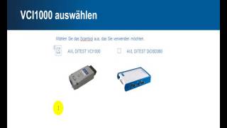 AVL DiTEST XDS 1000 Aktivierung  activation [upl. by Ryann]