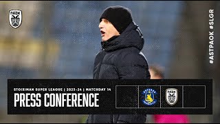 Press Conference Asteras Tripolis Vs PAOK FC – PAOK TV [upl. by Firahs]