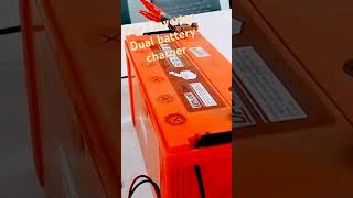 Dual battery charger for lead acid battery chargeable carbatterycharger [upl. by Gaulin]