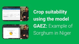 Crop suitability using the model GAEZ Example of Sorghum in Niger [upl. by Giralda871]