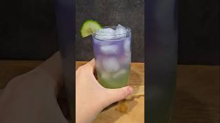 Jus de concombre pomme et pois papillon  drink boisson food recette fyp fypシ゚viral [upl. by Ertemed]