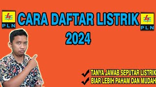 BARU ❗❗INI CARA DAFTAR LISTRIK 2024 PLN MOBILE [upl. by Nnodnarb755]