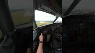 Landing in Lviv Airport Pilot Eye Camera Shorts [upl. by Terrena]