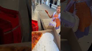 Cold leftover babygirl bebe cute food foodie shorts subscribe viralshorts pizza [upl. by Iram406]