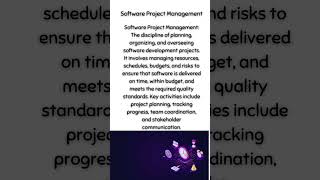 Software Project Management [upl. by Treborsemaj]