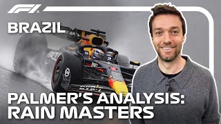 How Max Verstappen Mastered Wet Brazil Weather  Jolyon Palmer’s F1 TV Analysis  Workday [upl. by Rialb]