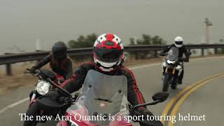 Arai Helmet Quantic  Highspeed comfort for the long haul MEDIUM [upl. by Anatak]