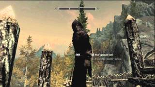 Elder Scrolls Skyrim  How to Fix Glitched Quest The Cursed Tribe PS3HD [upl. by Amabil]