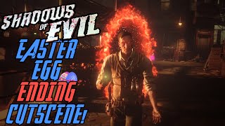 Black Ops 3 Shadows of Evil EASTER EGG ENDING CUTSCENE RICHTOFEN IN SOE [upl. by Connelley]