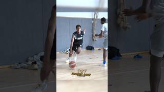 Travail d’hésitation avec un u18 Euroleague basketball [upl. by Rotman]