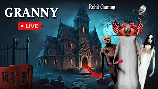 AGGRESSIVE GRANNY ESCAPE LIVE 😱😡 granny shorts shortlive grannylivegameplay [upl. by Isidoro]