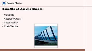 The Role of Acrylic Sheets in Modern Architecture [upl. by Gad894]