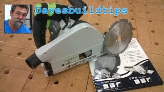 Festool diamond blade ts55 track saw Dave Stanton woodworking [upl. by Aramoiz]